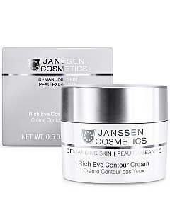 Janssen Cosmetics Demanding Skin Rich Eye Contour Cream - Питательный крем для кожи вокруг глаз 15 мл